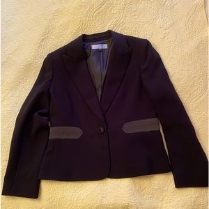 Tahari Black 2 piece skirt suit size 12
